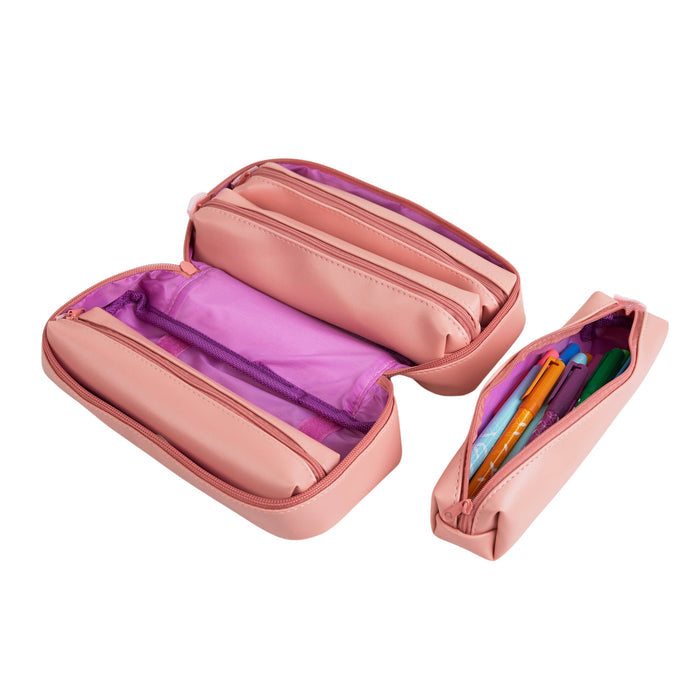 ECD | Vegan Leather Zipper Pouch