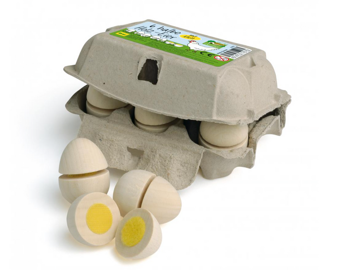 Erzi Eggs to cut (6 pack)