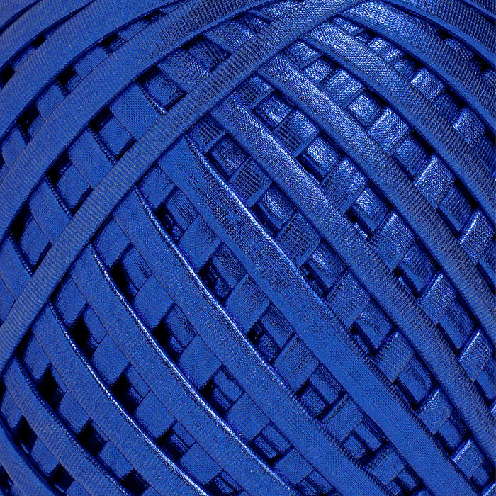 Fabric Yarn Metallic T-Shirt Yarn Royal Blue Color
