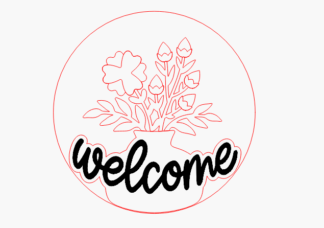 Flower Vase Welcome