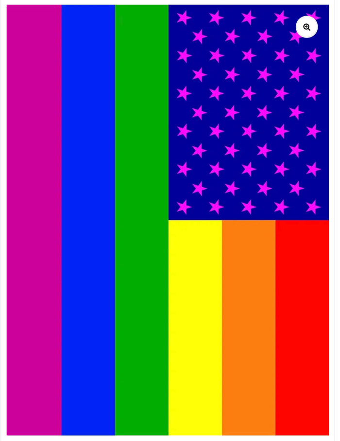 GAY PRIDE FLAG LUXURY PLUSH BLANKET VERY SOFTY AND WARM QUEEN SIZE