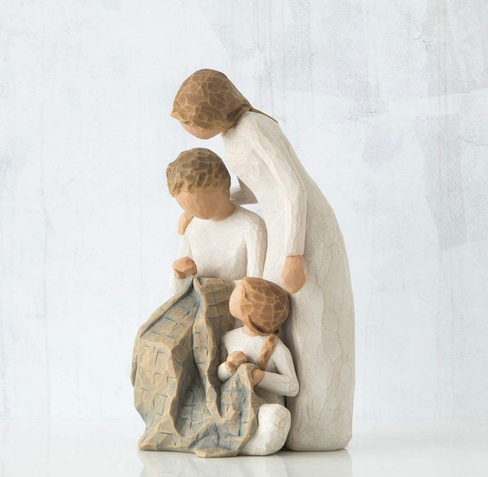 GENERATIONS FIFTH SCULPTURE HAND PAINTING WILLOW TREE BY SUSAN LORDI
