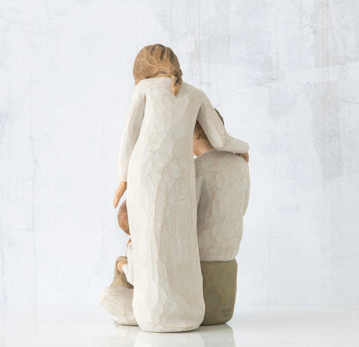 GENERATIONS FIFTH SCULPTURE HAND PAINTING WILLOW TREE BY SUSAN LORDI