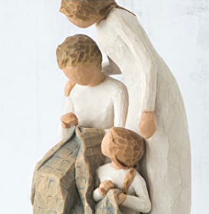 GENERATIONS FIFTH SCULPTURE HAND PAINTING WILLOW TREE BY SUSAN LORDI