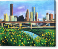 Glass Castles and Sunshine Gardens - Canvas Print