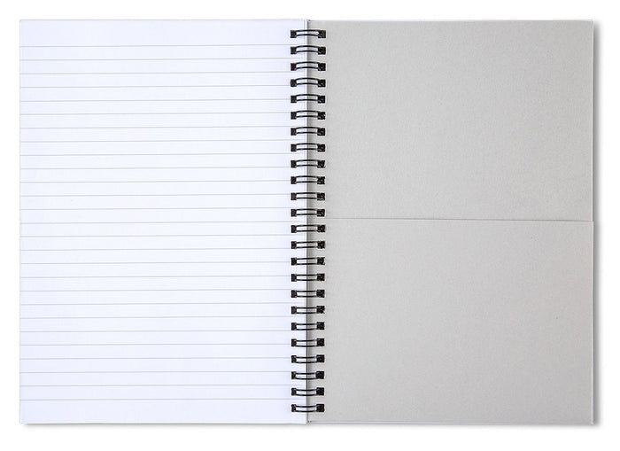 Glass Castles and Sunshine Gardens - Spiral Notebook
