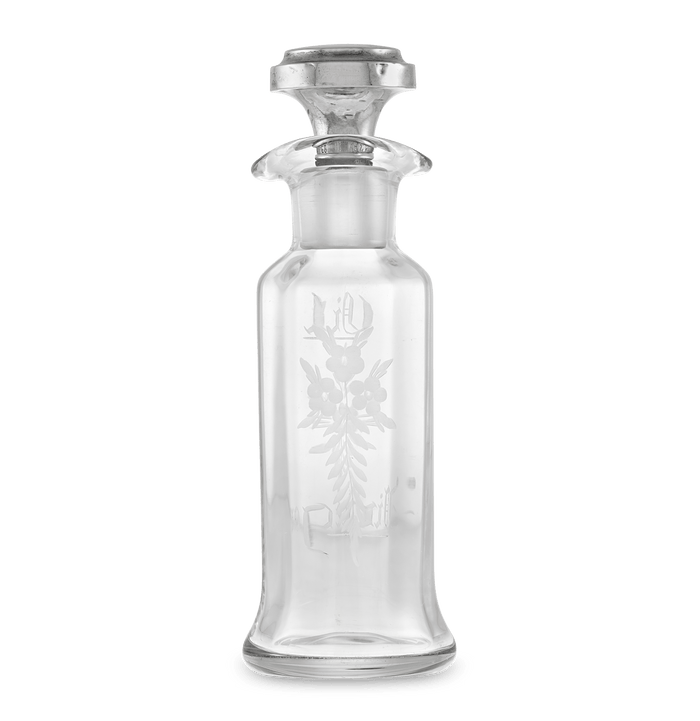 Glass Oil and Vinegar Bottle by T. G. Hawkes & Company