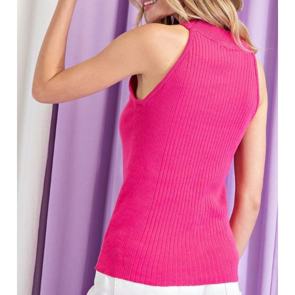 Going Downtown Ribbed Tank - Done
