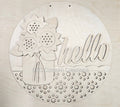Hello Sunflower Jar