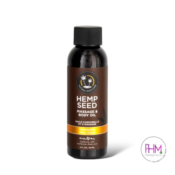 •Hemp Seed Massage Oil | Earthly Body - Done