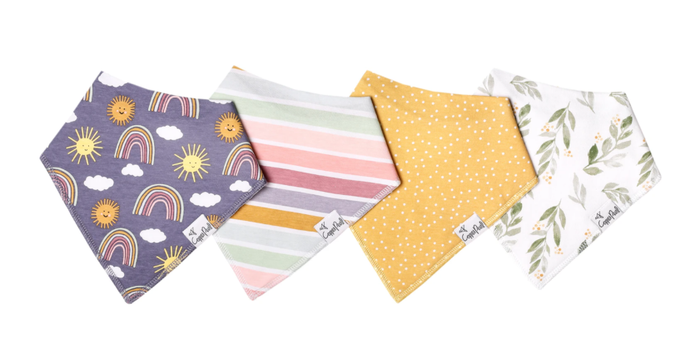 Hope Copper Pearl Baby Bandana Bibs