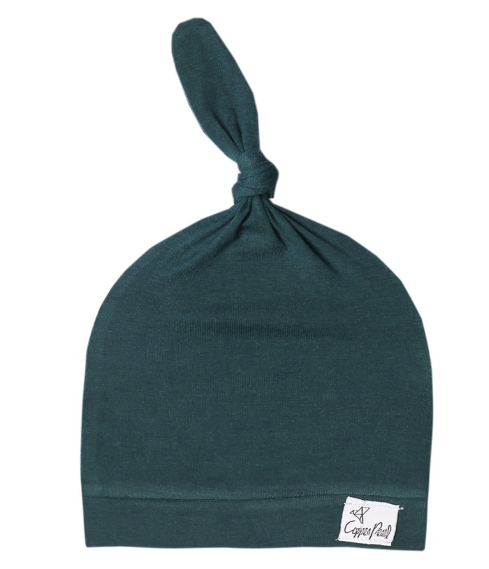 Jaspar Copper Pearl Top Knot Hat