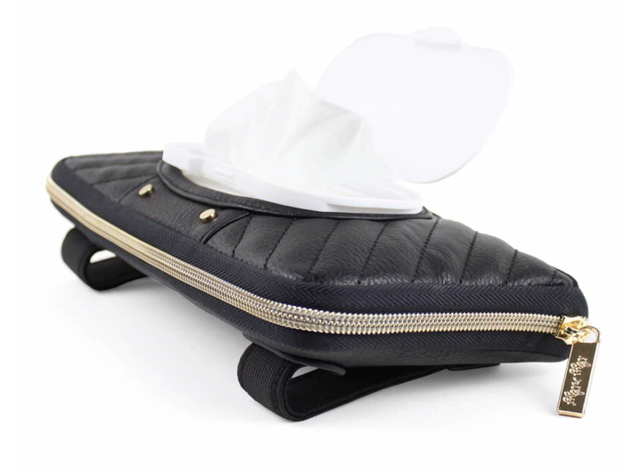 Jetsetter Black Travel Wipes Case