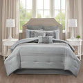 JLA Home 510 Design Ramsey King Embroidered 8 Piece Comforter