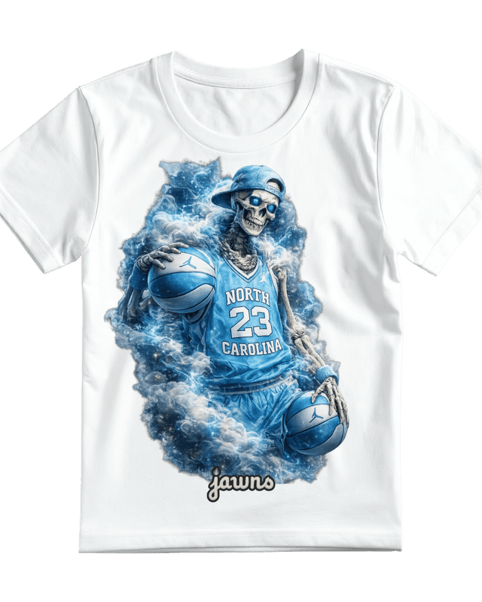 Jordan 11 UNC Skeletor - White T-Shirt - T-Shirt - Jawns on Fire Sneakers & Shoes