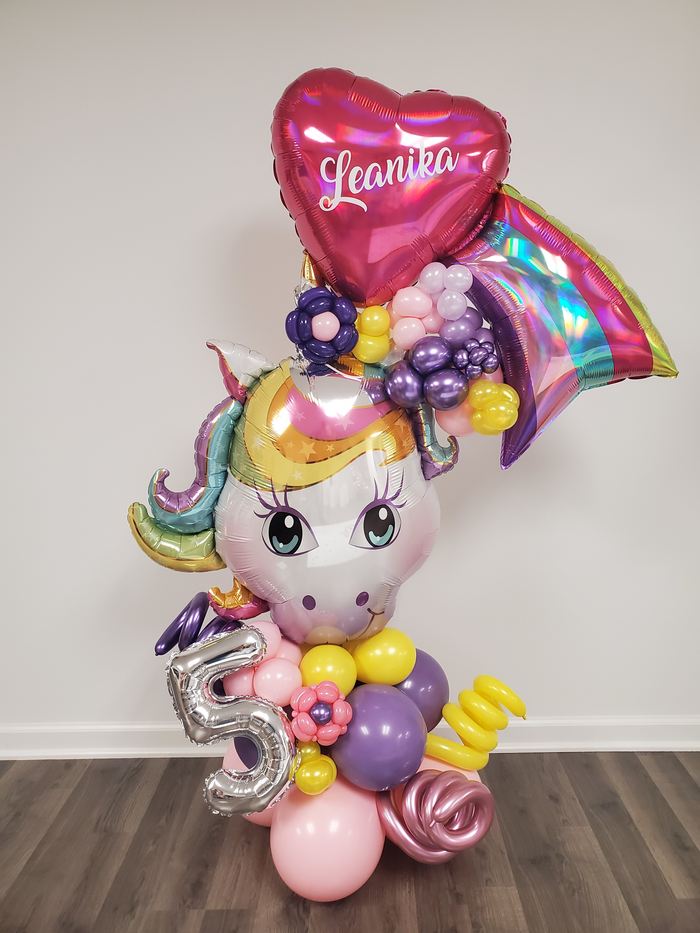 Little Unicorn Balloon Bouquet