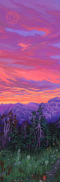 Logan Pass Luminosity by Alyssa Shaw