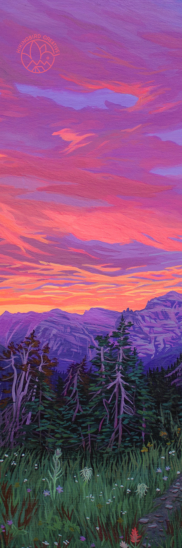 Logan Pass Luminosity by Alyssa Shaw