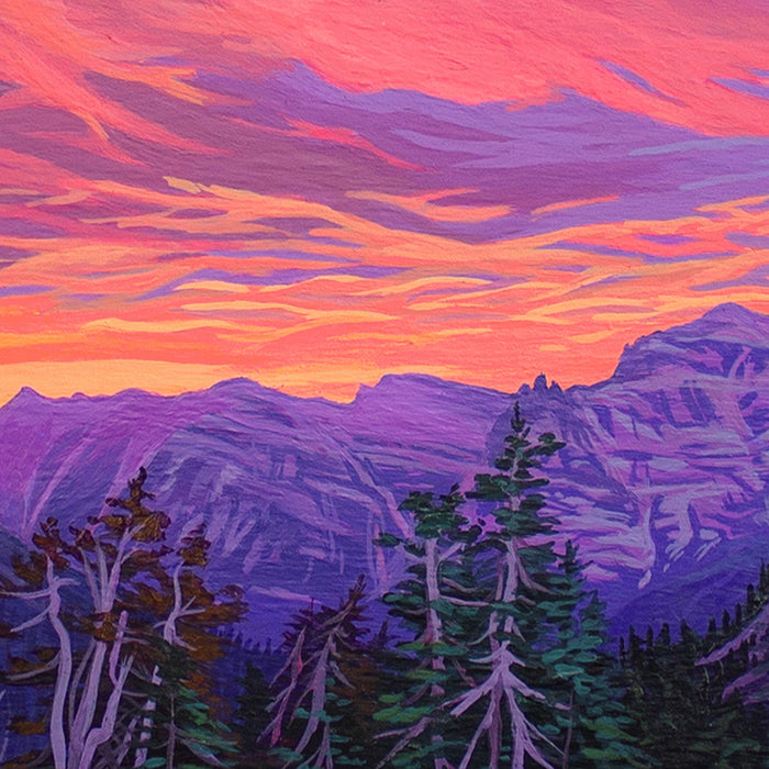 Logan Pass Luminosity by Alyssa Shaw