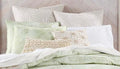 Lucky Brand Paradise Cotton 230-Thread Count European Sham, Beige