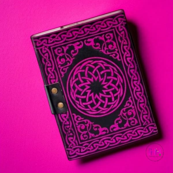 Magical Secrets Leather Journal 🌙 - journal