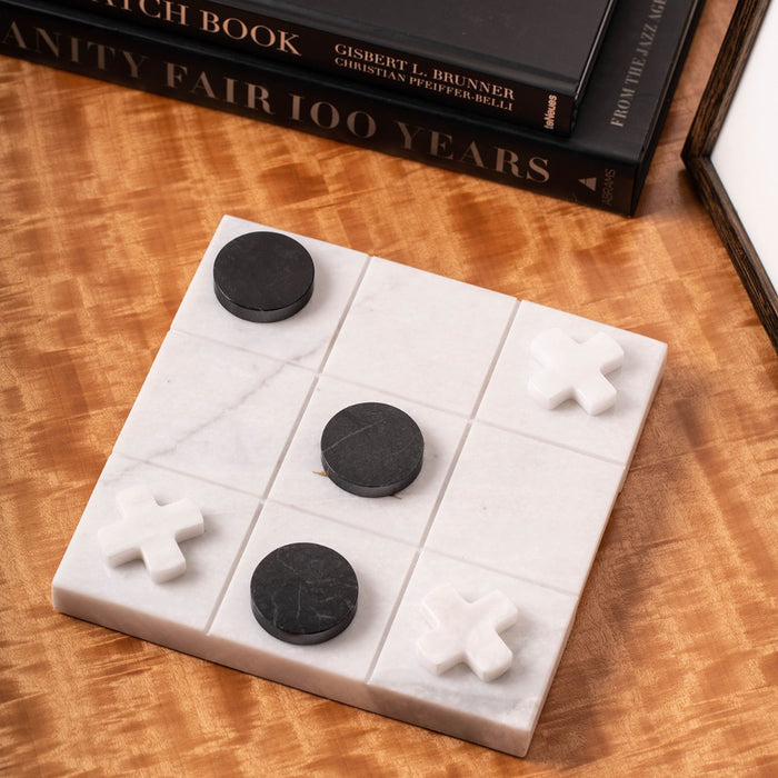 Marble Tic Tac Toe Set