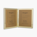 Mason Gold Plated Double 5"x7" Frame