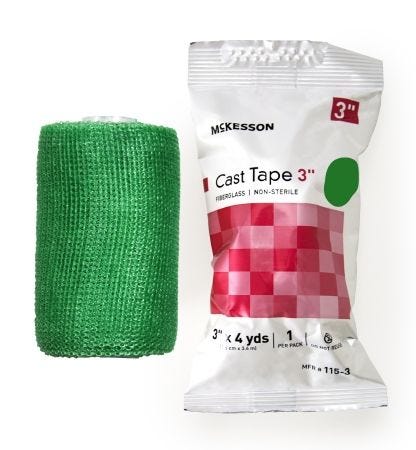 Mckesson 115-3G Cast Tape, Box of 10