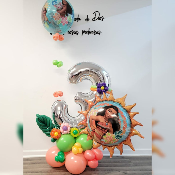 Moana Balloon Bouquet