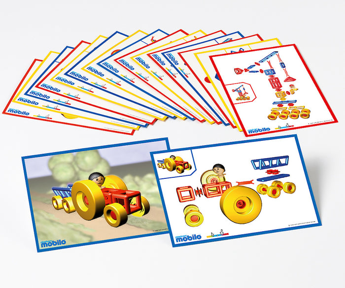 mobilo add-ons, construction manuals, 16 pieces