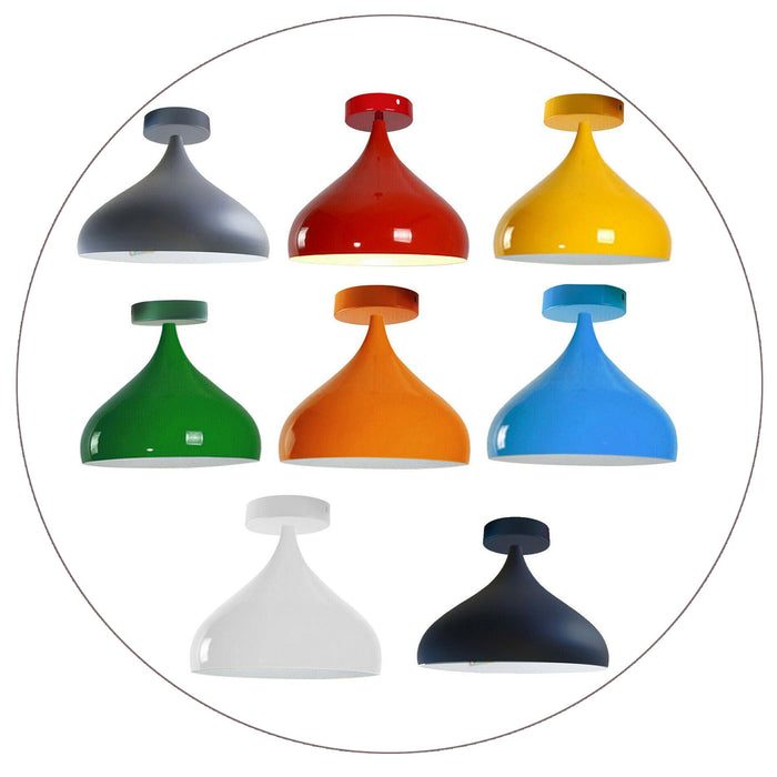 Vintage Industrial Flush Mount Ceiling Lampshade Mosque Shape Lamp Shade For Bedroom, Coffee Shop, Bar, Club~1272 - LEDSone UK Ltd