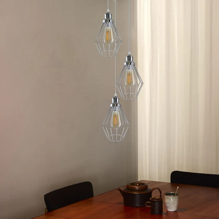 Modern Vintage Industrial Pendant Ceiling Light | LED Kitchen Dining Living~4209