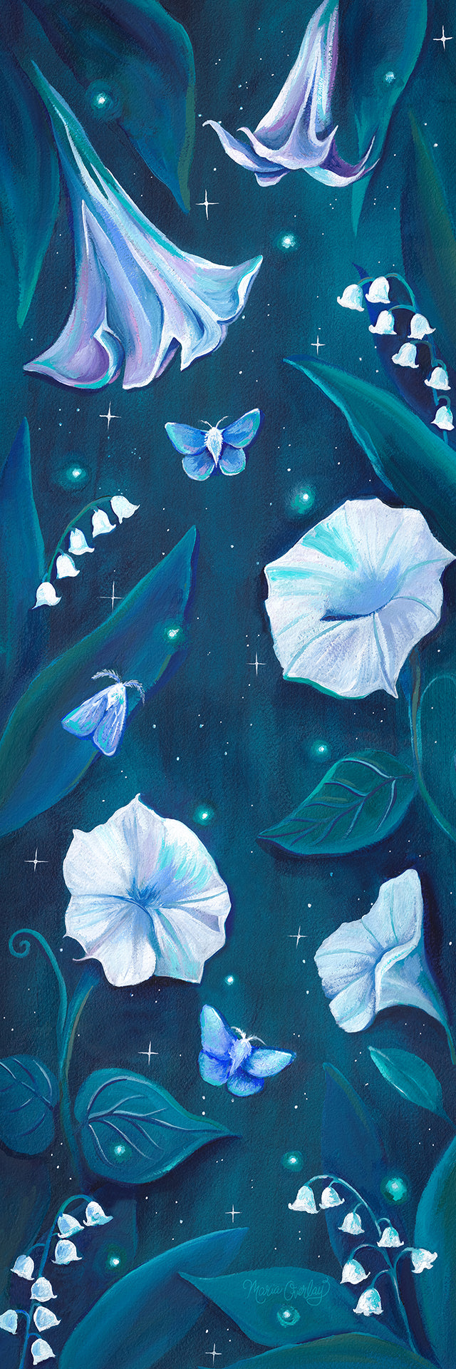 Moonlit Garden by Maria Overlay