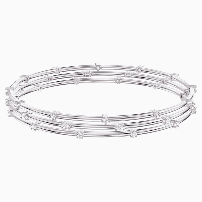 MOONSUN:BANGLE STONES CZWH/RHS L