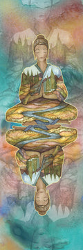 Mountain Buddha by Denise Griffin