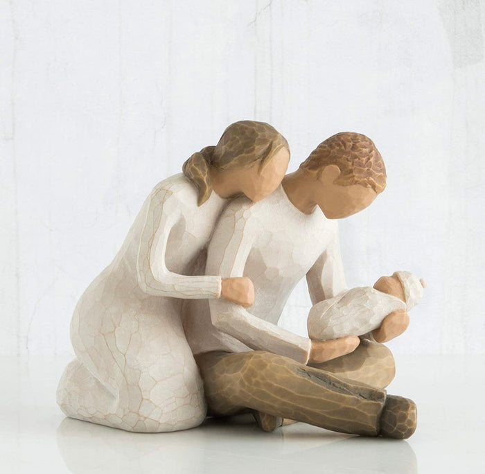 NEW LIFE FIGURE SCULPTURE HAND PAINTING WILLOW TREE BY SUSAN LORDI