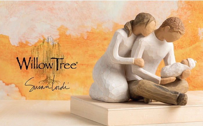 NEW LIFE FIGURE SCULPTURE HAND PAINTING WILLOW TREE BY SUSAN LORDI