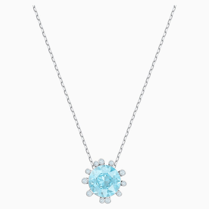 OLIVE:PENDANT RND AQUA/CRY/RHS