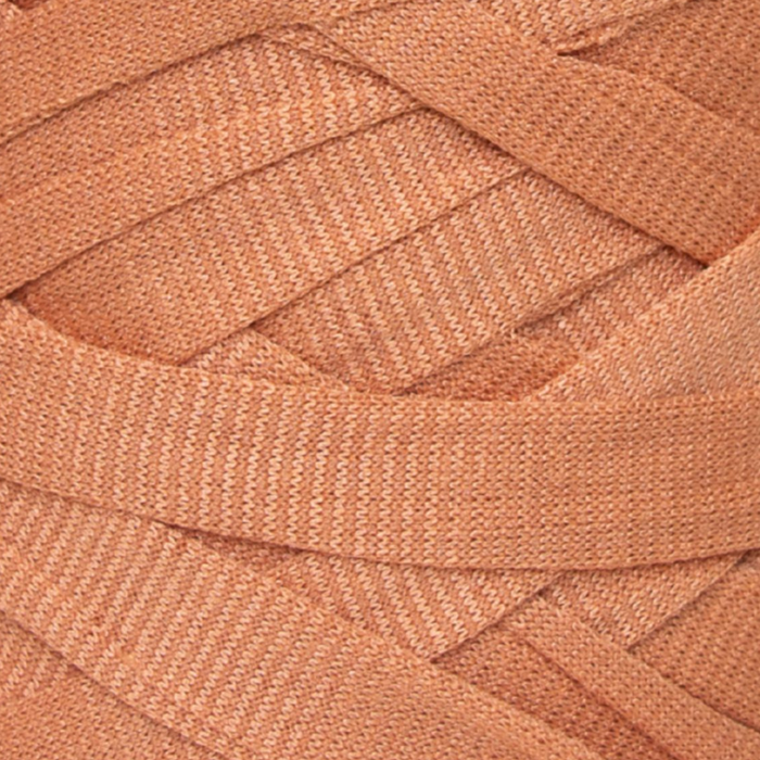 Poly T-Shirt Yarn Caramel Color