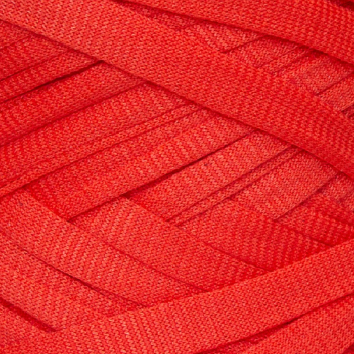 Poly T-Shirt Yarn Terracotta Color
