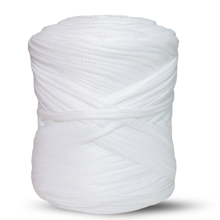 Poly T-Shirt Yarn White Color