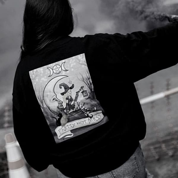 Pretty Hot Mess Exclusive Tarot Card Sweatshirt - Done