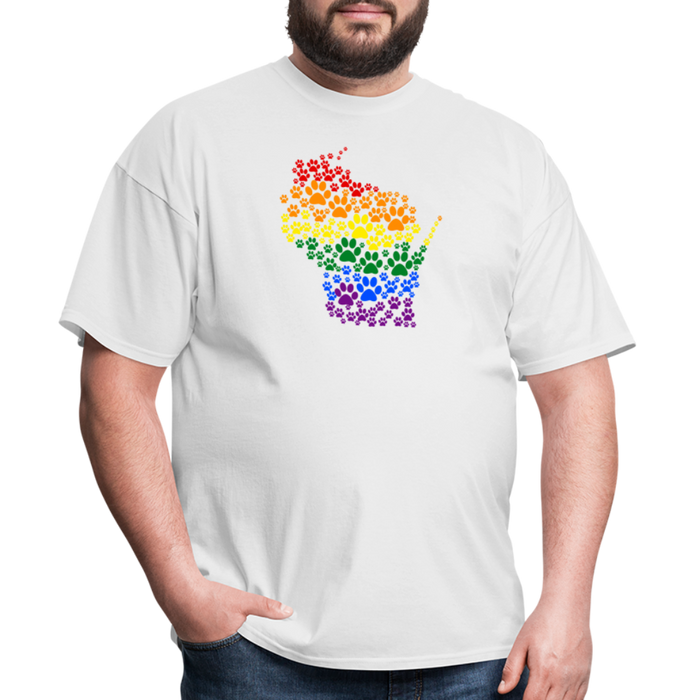 Pride Paws Classic T-Shirt - white