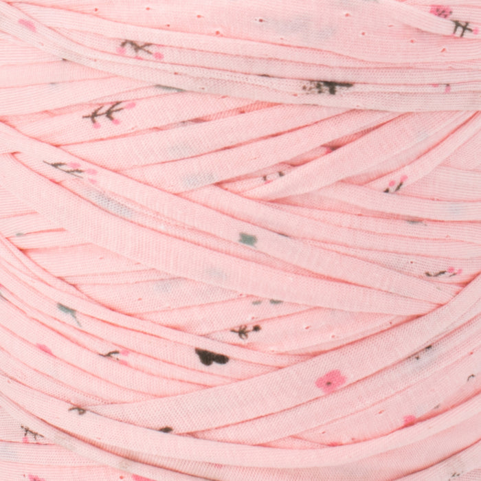 Printed Recycled T-Shirt Fabric Yarn - Bloomies