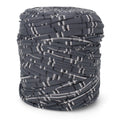 Printed Recycled T-Shirt Fabric Yarn - Chalk Lines
