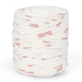 Printed Recycled T-Shirt Fabric Yarn - Pinky Dots