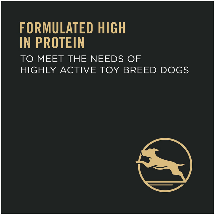 Purina Pro Plan Chicken and Rice Toy Breed Dry Dog Food