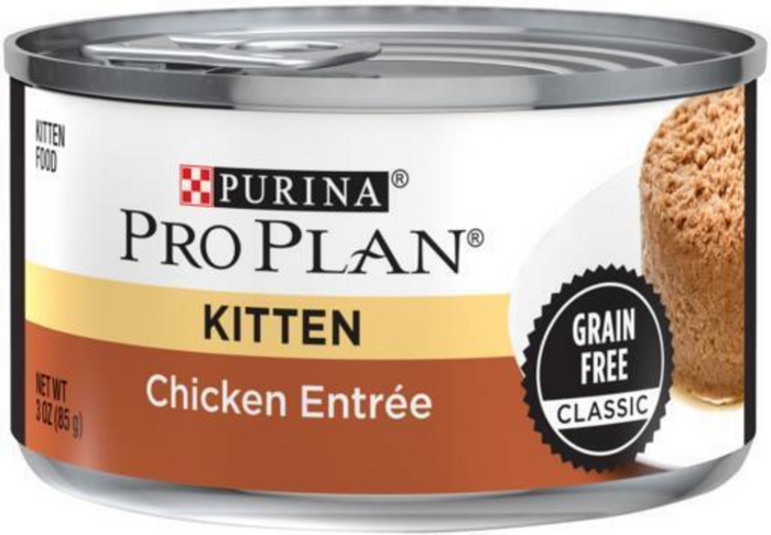 Purina Pro Plan Classic Grain Free Chicken Wet Kitten Food