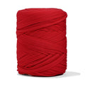 Recycled T-Shirt Fabric Yarn - Red Color