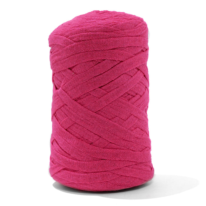 Ribbon Tape Yarn - Fuchsia Color